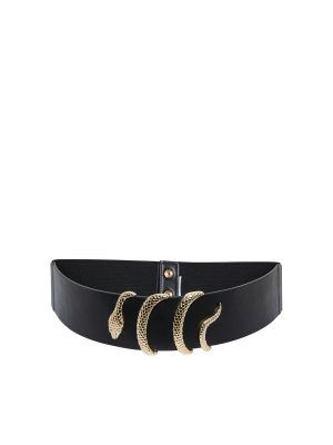 Cinturón Serpiente negro