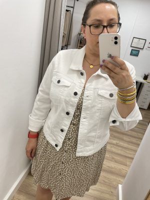 Chaqueta Debra blanca