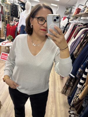 Jersey Bodilla Gris Claro