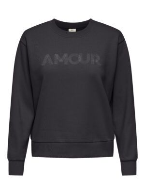 Sudadera Amour Gris