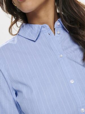 Camisa Mio Celeste rayas