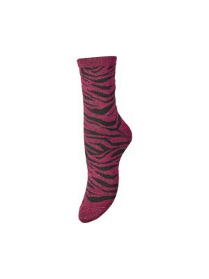 Calcetines Cebra Fucsia