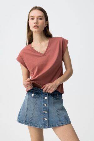 Camiseta Charlize V Rosa