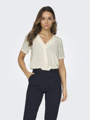 Blusa Divya M/C Cloud Dancer