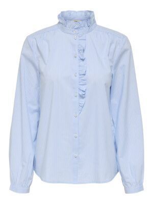 Camisa Mio Frill Celeste