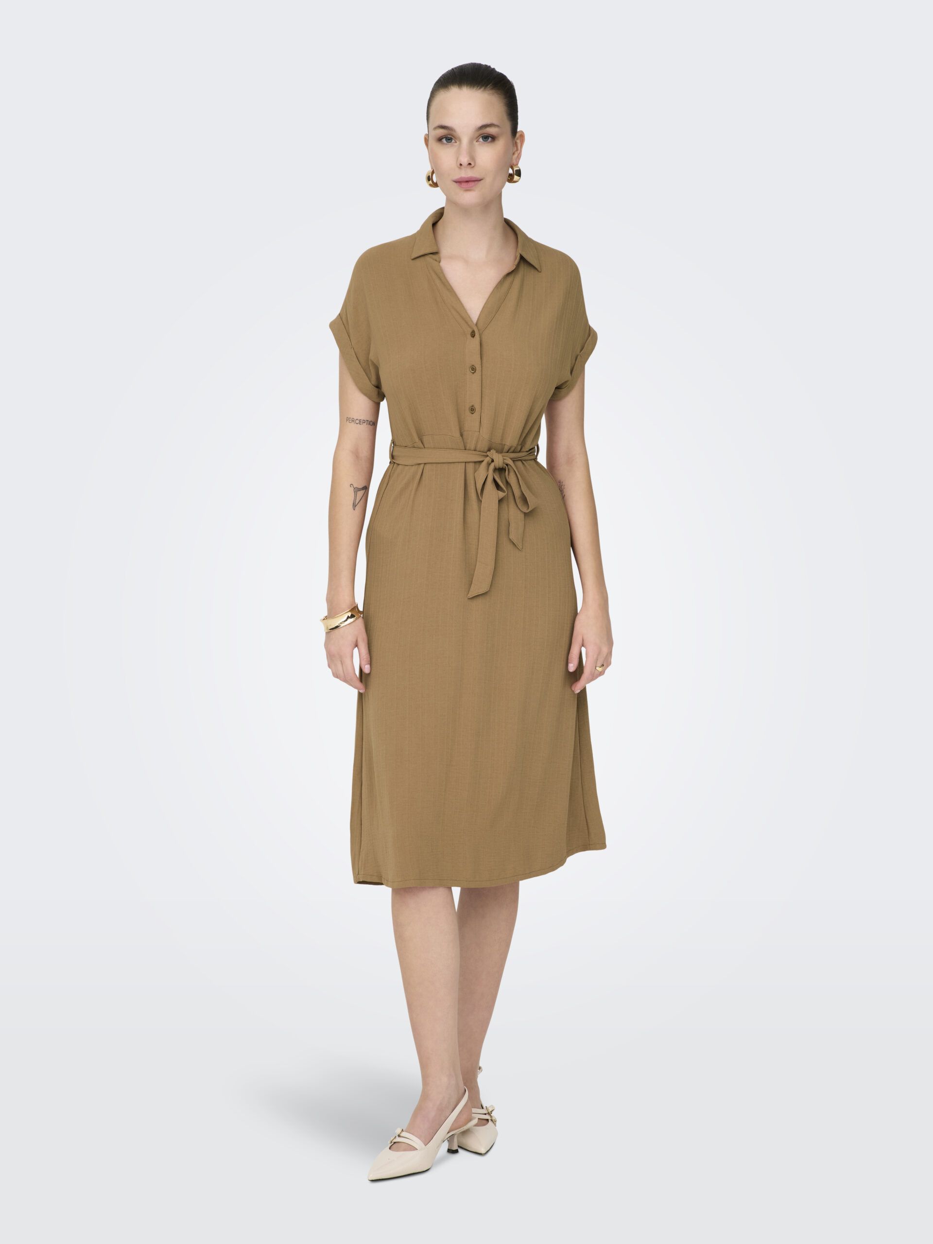 Vestido Miami Camel