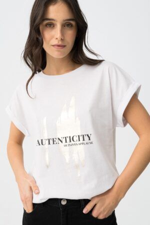 Camiseta Note Blanca