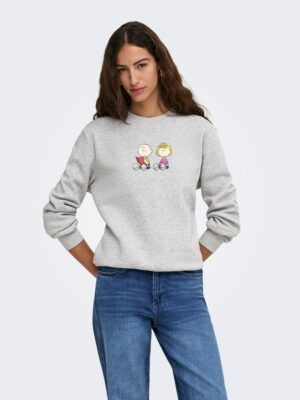 Sudadera Snoopy Gris