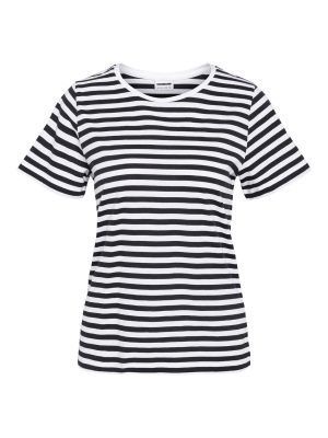 Camiseta Stripe negra manga corta